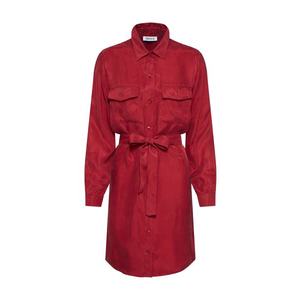 EDITED Rochie tip bluză 'Farha' roșu / bordeaux imagine
