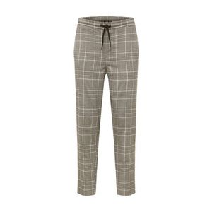 Urban Classics Pantaloni gri / negru / alb imagine