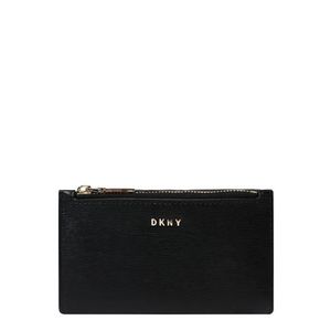 DKNY Portofel 'BRYANT-NEW BIFOLD CA' auriu / negru imagine