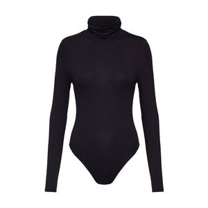 Missguided Tricou 'Bodysuit' negru imagine