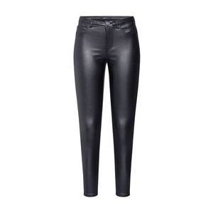 ONLY Jeans 'ONLAYGO REG ANK METALLIC COATED PANT' negru imagine