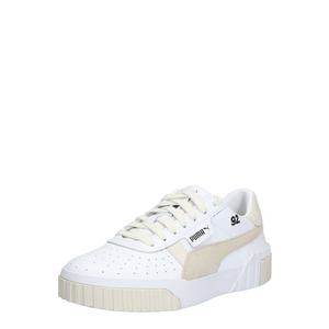 PUMA Sneaker low 'Cali Lthr Suede x SG' alb / maro cămilă imagine