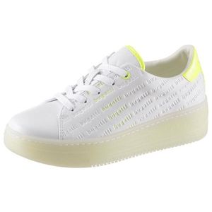 bugatti Sneaker low alb / galben neon imagine