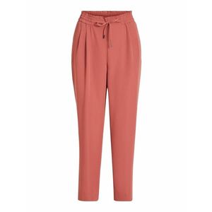 VILA Pantaloni cutați roz imagine