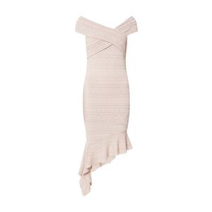 Forever New Rochie de cocktail 'Billie Stitch Knit Dress' roz imagine