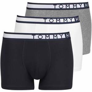 Tommy Hilfiger Underwear Boxeri alb / gri / negru imagine