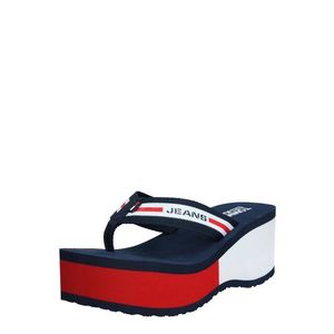 Tommy Jeans Flip-flops 'Jamielee 5D1' roșu / navy imagine