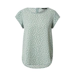 ONLY Bluză verde / alb imagine