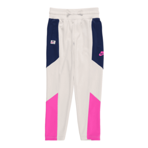 Nike Sportswear Pantaloni roz / navy / bej imagine