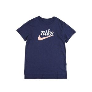 Nike Sportswear Tricou albastru / alb imagine