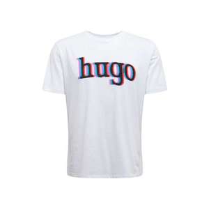 HUGO Tricou 'Dontrol' alb imagine