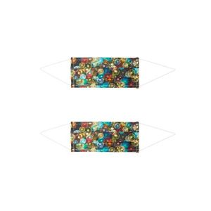 Zwillingsherz Mască de stofă '2er Pack Space Flower' culori mixte / negru imagine