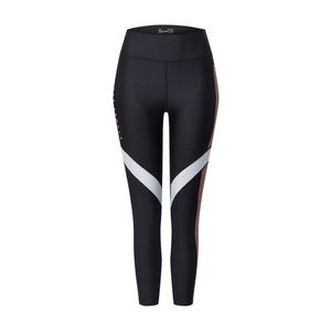 UNDER ARMOUR Pantaloni sport negru / roz / alb imagine
