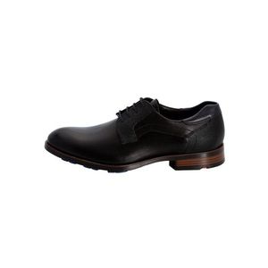 LLOYD Pantofi cu șireturi 'JAKE ' negru / albastru imagine