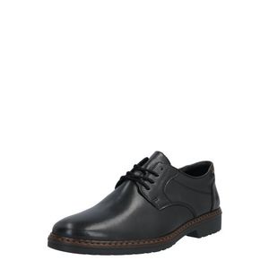 RIEKER Pantofi cu șireturi maro castaniu / negru imagine