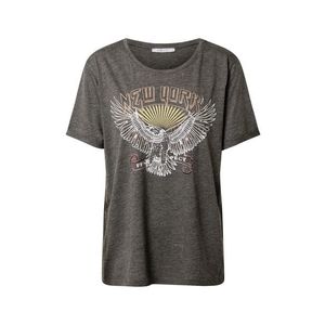 Hailys Tricou 'Eagle' gri metalic / culori mixte imagine