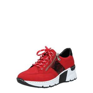 RIEKER Sneaker low bordeaux / roșu / negru imagine