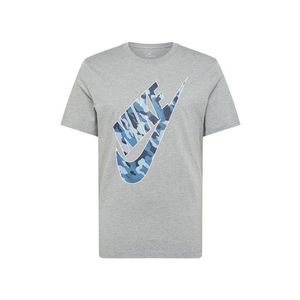 Nike Sportswear Tricou gri / albastru imagine