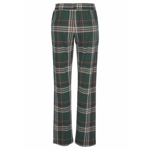 LASCANA Pantaloni de pijama verde închis / roz imagine