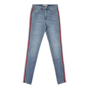 LEVI'S Jeans '720 High Rise Super Skinny' roșu / denim albastru imagine