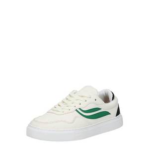 GENESIS Sneaker low 'G-Soley' negru / alb / verde iarbă imagine
