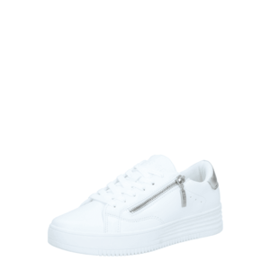 ESPRIT Sneaker low 'Cambridge' alb / argintiu imagine