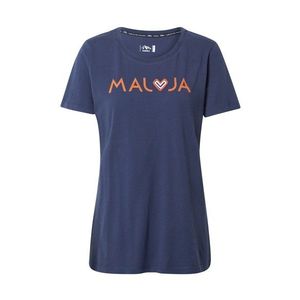 Maloja Tricou funcțional 'GatschiM.' albastru închis / portocaliu imagine
