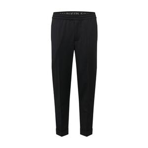 Calvin Klein Jeans Pantaloni cu dungă negru imagine