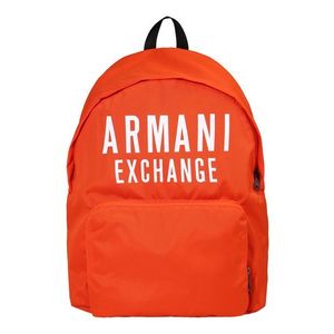 ARMANI EXCHANGE Rucsac portocaliu / alb imagine