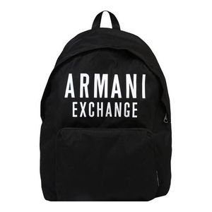 ARMANI EXCHANGE Rucsac negru / alb imagine