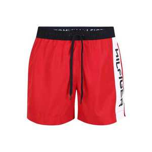 Tommy Hilfiger Underwear Șorturi de baie roșu sânge / alb / negru imagine