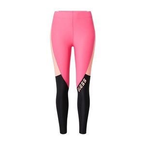 GUESS Pantaloni sport roz / negru imagine