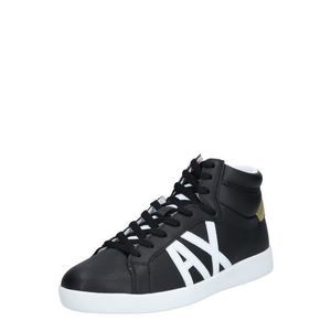 ARMANI EXCHANGE Sneaker înalt negru / alb imagine