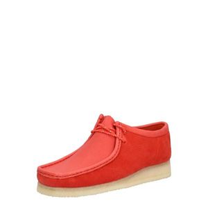 Clarks Originals Pantofi cu șireturi 'Wallabee' roșu imagine