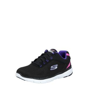 SKECHERS Sneaker low 'FLEX APPEAL 3.0' negru / mov închis / roz imagine
