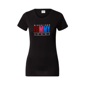 Tommy Jeans Tricou negru / culori mixte imagine