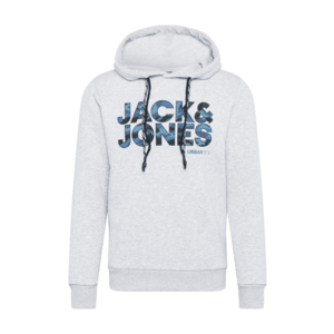 JACK & JONES Bluză de molton 'Corad' gri / albastru imagine