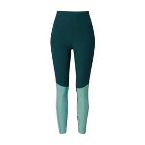 FILA Pantaloni sport alb / verde închis / coral imagine