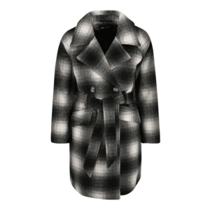 Pieces (Petite) Palton de primăvară-toamnă 'Siena' negru / alb imagine