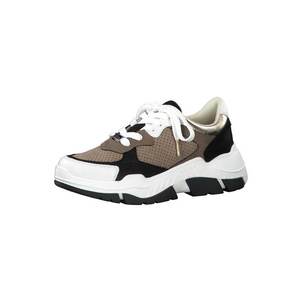 s.Oliver Sneaker low gri-maro / negru / alb imagine