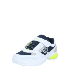 KAPPA Sneaker alb / albastru închis / galben imagine