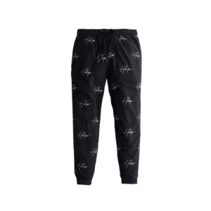 HOLLISTER Pantaloni de pijama negru / alb imagine