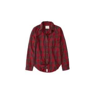 Abercrombie & Fitch Bluză 'Holiday Flannel' roșu / culori mixte imagine