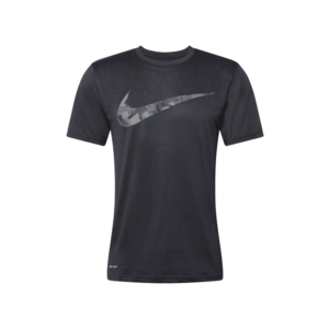 NIKE Tricou funcțional negru / gri imagine