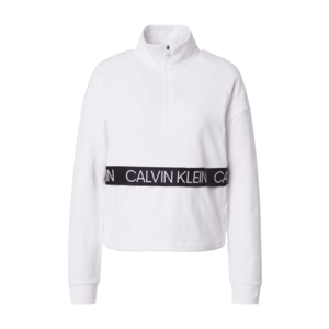 Calvin Klein Performance Pulovere sport negru / alb imagine