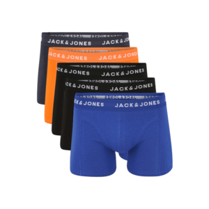 JACK & JONES Boxeri 'JACKRIS' negru / portocaliu / albastru / gri imagine