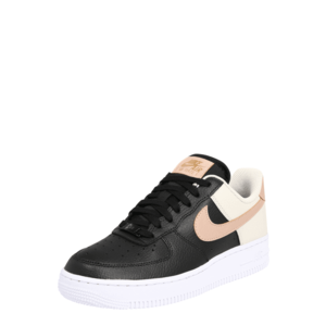 Nike Sportswear Sneaker low 'Air Force 1 '07' bej / negru / pudră imagine