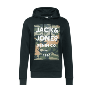 JACK & JONES Bluză de molton negru / culori mixte imagine