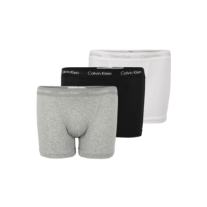 Calvin Klein Underwear Boxeri negru / alb / gri deschis imagine