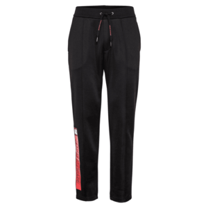 ARMANI EXCHANGE Pantaloni negru / roșu imagine
